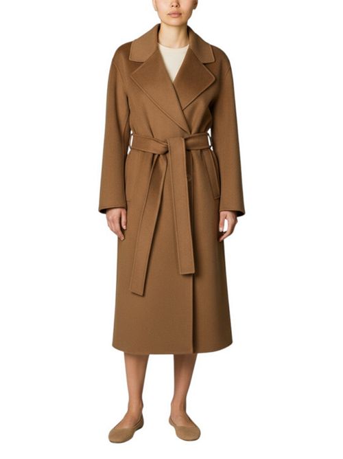 cappotto donna heller cammello MaxMara S | HELLER035